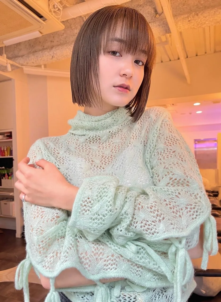 ボブ+ハイトーン